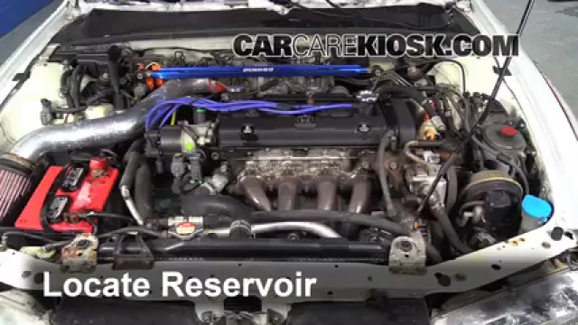 1995 Honda Prelude Si 2.3L 4 Cyl. Liquide essuie-glace Ajouter du liquide